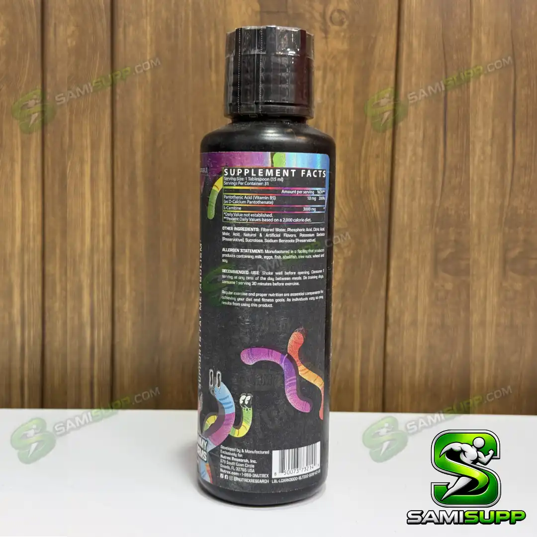 ال کارنتین مایع ناترکس-L CARNTINE NUTREX - تصویر 2