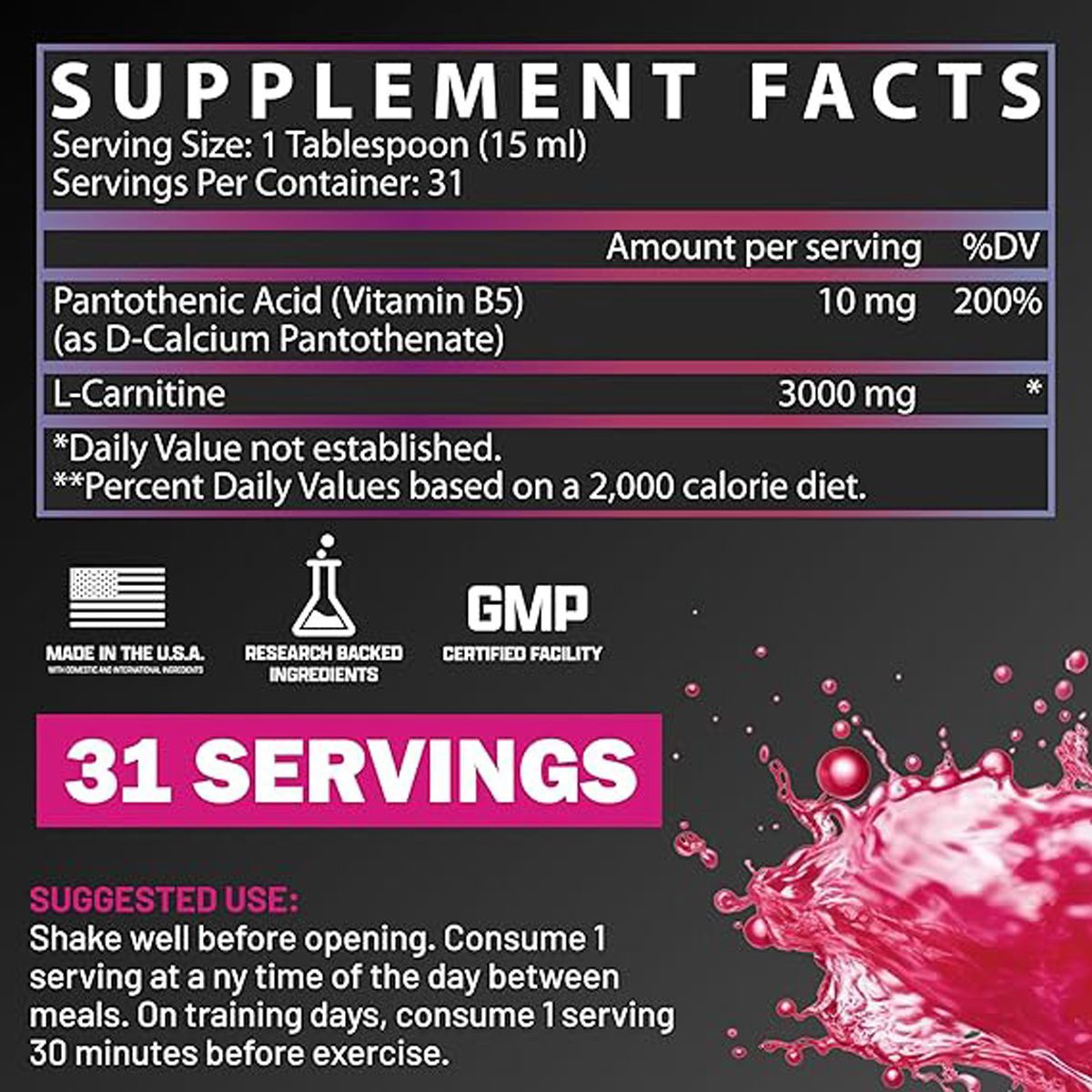 ال کارنتین مایع ناترکس-L CARNTINE NUTREX - تصویر 3